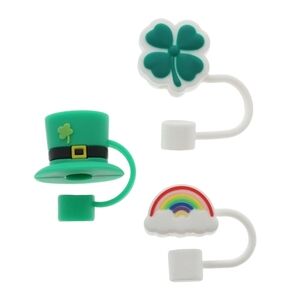 St. Patriotic Straw Toppers